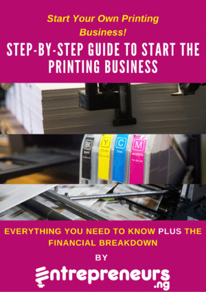 Start Your Own Printing business