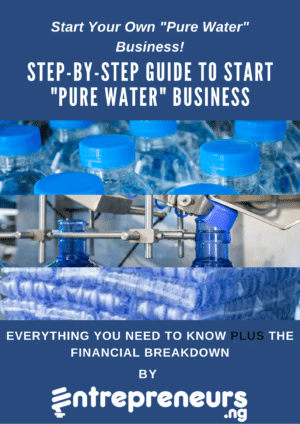 Start Your Own Pure Water Business