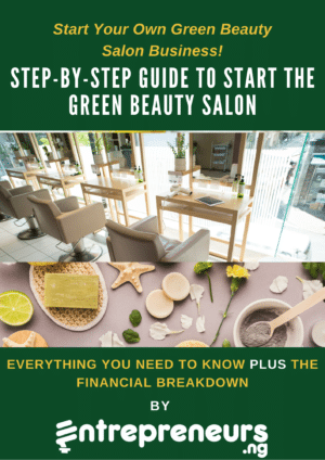 Start your own green beauty salon