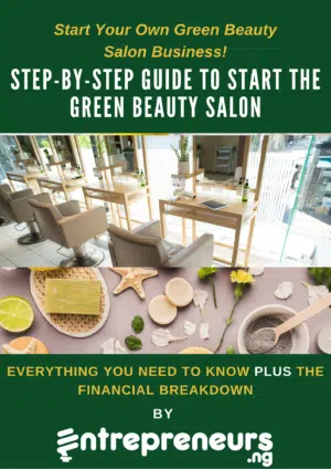 Start your own green beauty salon