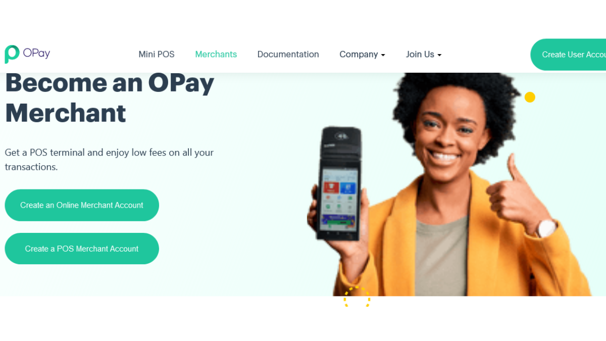 OPay POS Business How To A POS Agent With OPay