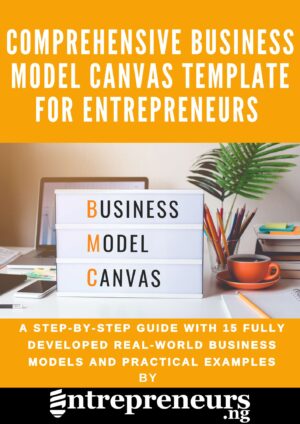 Comprehensive Business Model Canvas Template for Entrepreneurs