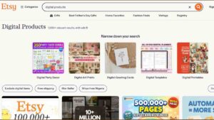 How to sell digital products on Etsy